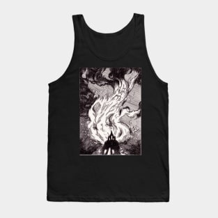 Raging flames Tank Top